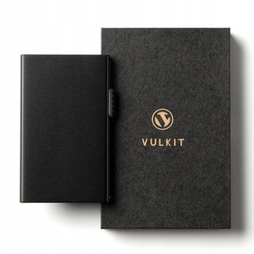 VULKIT VC300 Etui na Karty Kredytowe portfel RFID Antyskan - Aluminium