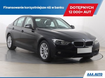 BMW Seria 3 F30-F31-F34 Limuzyna Facelifting 2.0 318d 150KM 2017 BMW 3 318 d, Salon Polska, Automat, Skóra, Navi