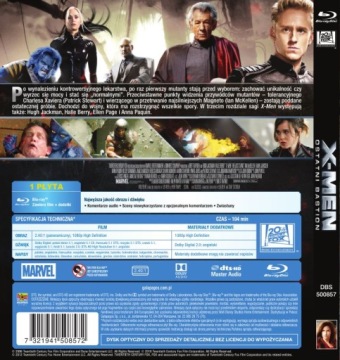 ЛЮДИ ИКС: ПОСЛЕДНИЙ БОЙ (BD)