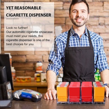 ПОЛКА ДЛЯ СИГАРЕТ, АВТОМАТИЧЕСКОЕ ВЫДВИЖЕНИЕ, ПОДСВЕТКИ, ПОЛКИ