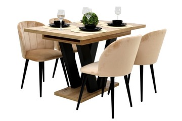 krzesło S-100, Lara 80x130x210, zestaw