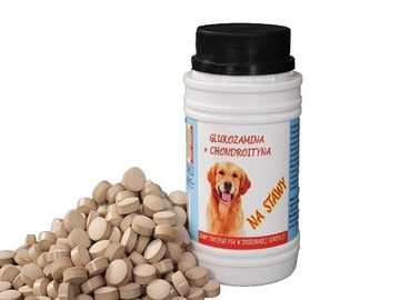 GLUKOZAMINA + CHONDROITYNA NA STAWY DLA PSA 100g