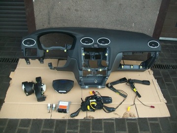 KONSOLA TAŚMA SENSOR AIRBAG NAPINACZE FORD FOCUS MK2 MK 2