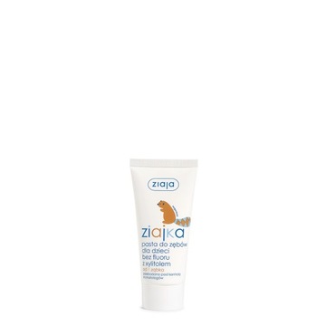 Ziajka pasta do zębów bez fluoru z xylitolem 50ml
