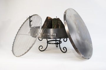 САДОВАЯ ПЕЧЬ XL КОВЫЕ НОЖКИ РЕШЕТКА КРЫШКА S22