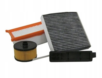 DACIA DUSTER I 13-18 1.2 TCE FILTRY SADA KOMPLET