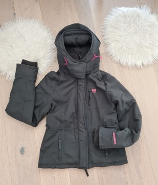 Abercrombie S kurtka parka szara