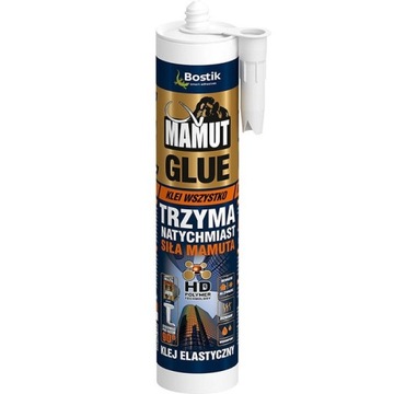 Klej Uniwersalny Montażowy MAMUT Glue BIAŁY 290 ml