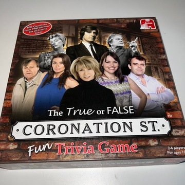 Gra THE TRUE OR FALSE CORONATION FUN TRIVIA GAME