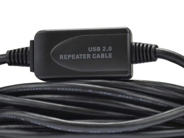 Удлинительный кабель DIGITUS Active USB A 2.0, 20 м