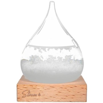 Mały Barometr chemiczny burzowy kropla sztormowa Storm-Glass DROP Small