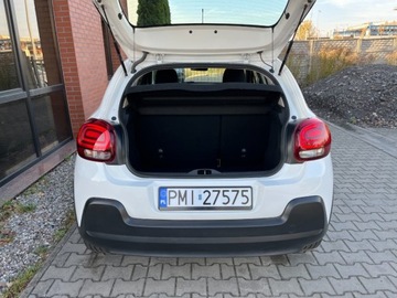 Citroen C3 III Hatchback 1.2 PureTech 82KM 2019 Citroen C3 1.2 benzyna 83 KM LED alufelgi tempomat zarej w PL zadbany, zdjęcie 22