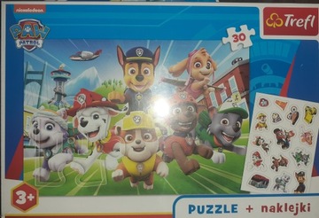 Puzzle Trefl Psi patrol 30 elementów Psi patrol puzzle 91824