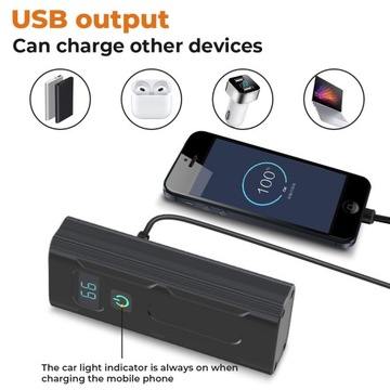 Светодиодный велосипедный фонарь USB спереди 5200 мАч