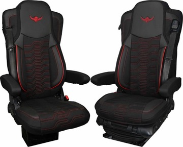 Pokrowce na fotele ROYAL Premium MERCEDES ACTROS MP4 od 2011, MP5 od 2019 f