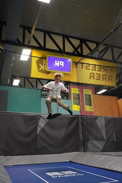 Самокат Indo X70 Trampoline 570 - черный