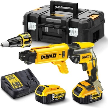 Wkrętarka do płyt G/K DeWalt DCF620P2K -QW