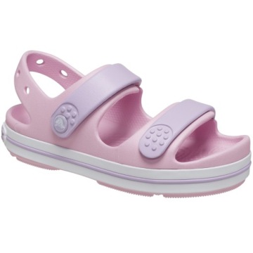 CROCS SANDAŁY DZIECIĘCE CROCBAND CRUISER SANDAL KROKSY NA RZEPY r. 27-28
