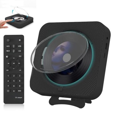ODTWARZACZ CD PRZENOŚNY GŁOŚNIK BLUETOOTH RADIO DOMOWY ODTWARZACZ AUDIO
