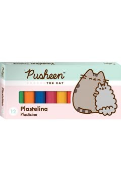 Plastelina PUSHEEN 12 kolorów 15 g ST-Majewski