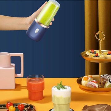 МИНИ ПОРТАТИВНЫЙ БЕСПРОВОДНОЙ БЛЕНДЕР НА 2 БУТЫЛКИ USB