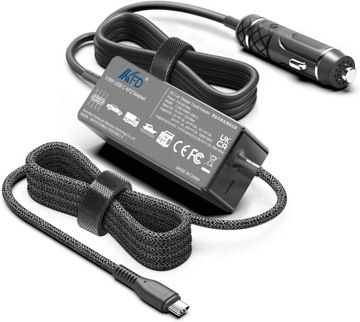 ŁADOWARKA SAMOCHODOWA KFD 118W USB-C DO MacBook Pro Air, HP, DELL, ASUS