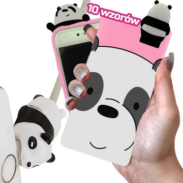 Etui PANDA wzory GRATIS Xiaomi Redmi Note 8 Pro