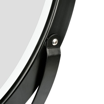 ВРАЩАЮЩЕЕСЯ КОСМЕТИЧЕСКОЕ ЗЕРКАЛО 50 СМ СВЕТОДИОДНОЙ ПОДСВЕТКОЙ НАСТОЛЬНОЕ ЗЕРКАЛО ХОЛОДНЫЙ БЕЛЫЙ