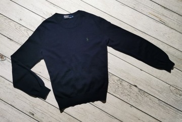 MĘSKI SWETER POLO RALPH LAUREN r. S WEŁNA MERINO