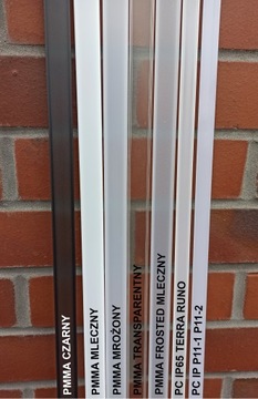 PROFIL LED WODOODPORNY IP67 P11-2 BIAŁY + KLOSZ