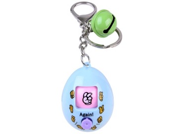 Брелок-игра «Камень-ножницы-бумага» яйцо с колокольчиком