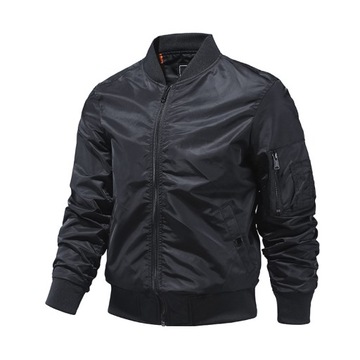 Bomber Jacket [plus bawełna/cienka] bomber kurtka