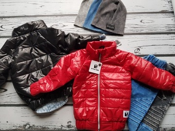 Куртка-бомбер переходного типа Style Kids, черный 140