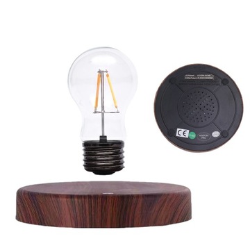 ZAWIESZANA LAMPA STOŁOWA LEWITACJA MAGNETYCZNA PŁYWAJĄCE ŚWIATŁO LED