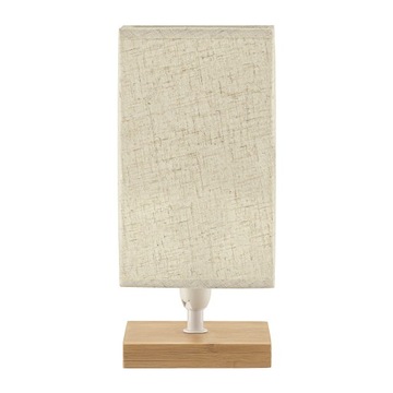 69214 DOMOTTI LAMPKA NOCNA STOJĄCA BEŻOWA 12x25 CM