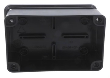 Герметическая инсталляция банка лапа 120x80x50 IP65 Black