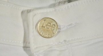 LEE spodnie SKINNY white jeans SCARLETT _ W29 L33