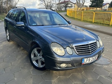 Mercedes Klasa E W211 Kombi S211 3.0 V6 (280 CDI) 190KM 2006 Mercedes E 280 W211 Automat Klimatronic 3.0 CDI