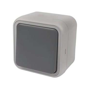 Wyłącznik Łącznik Łącznik schodowy IP55 hermetyczny 10AX-250V~ 'HERMETIQ'