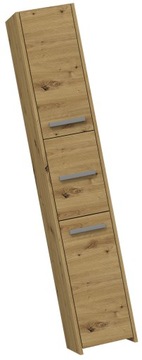 SZAFKA ŁAZIENKOWA = INDUSTRIALNA 30 CM DĄB ARTISAN