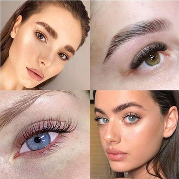 Набор для подтяжки бровей Набор для ламинирования бровей шаг за шагом