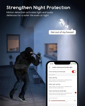 КУПОЛЬНАЯ IP-КАМЕРА COOAU ZS-GQ1 3 МП С ОТРАЖАТЕЛЕМ, БЕСПРОВОДНАЯ БАТАРЕЯ