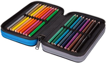 ПЕРЕМЫЧКА-ПЕНАЛ С 3 отделениями ГРАДИЕНТ СЕРЫЙ COOLPACK СЕРЫЙ