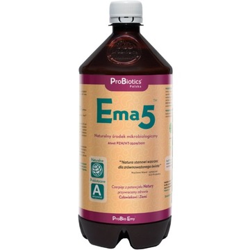 EMA5 1L PROBIOTICS MIKROORGANIZMY PROBIO EMY NA CHOROBY GRZYBOWE