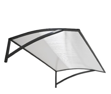 Daszek Arco Pro 108 x 80 cm antracyt