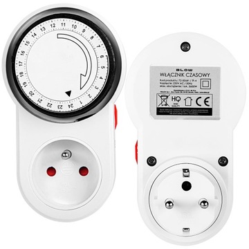 ТАЙМЕР ПЕРЕКЛЮЧАТЕЛЬ ТАЙМЕРА АНАЛОГОВЫЙ ПЕРЕКЛЮЧАТЕЛЬ 24-ЧАСОВЫЙ ТАЙМЕР