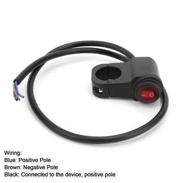 7/8-дюймовый переключатель фар на руле, опасность фар