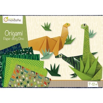 ORIGAMI DLA DZIECI ZESTAW - DINOZAURY