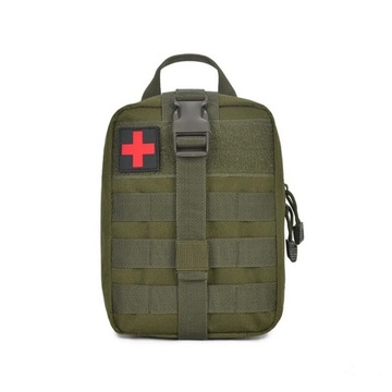 First Aid Survival Kit Tactical IFAK Pouch Supplied full set Molle Camping