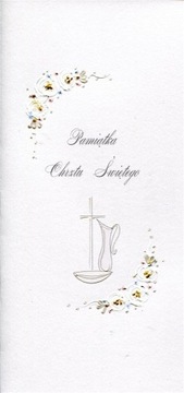 KARNET CHRZEST DL C13 - CHRZCIELNICA